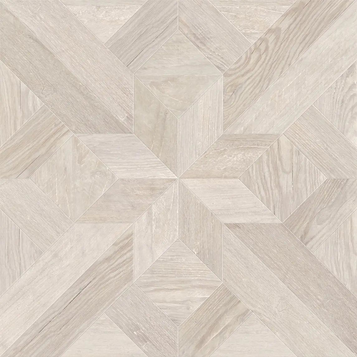 Hampton Parquet Grey Wood Effect 600 x 600mm Tile - Luxury Tiles UK