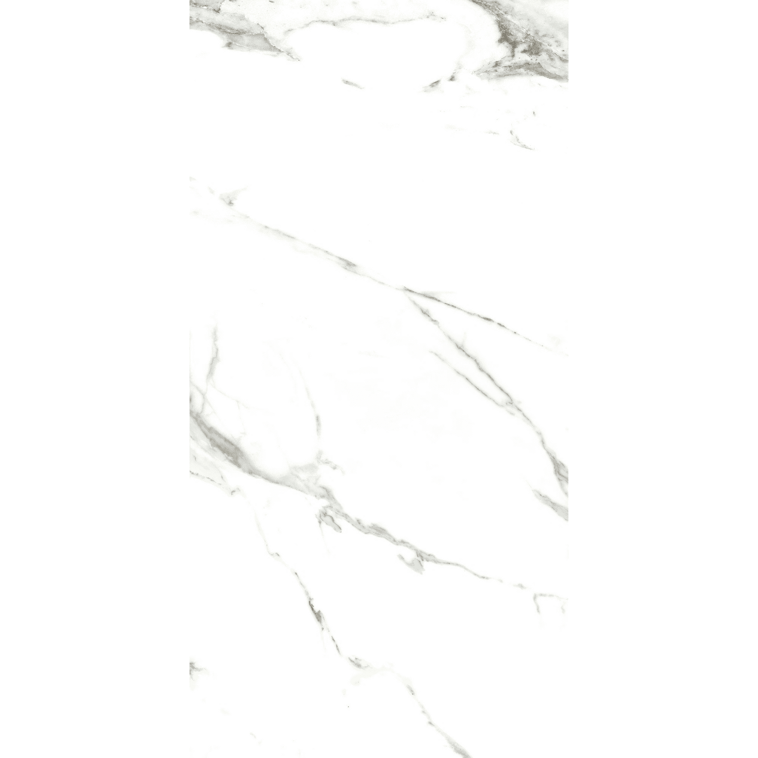 Belgravia Polished Statuario Marble Effect Tiles Floor &amp; Wall 600x600mm