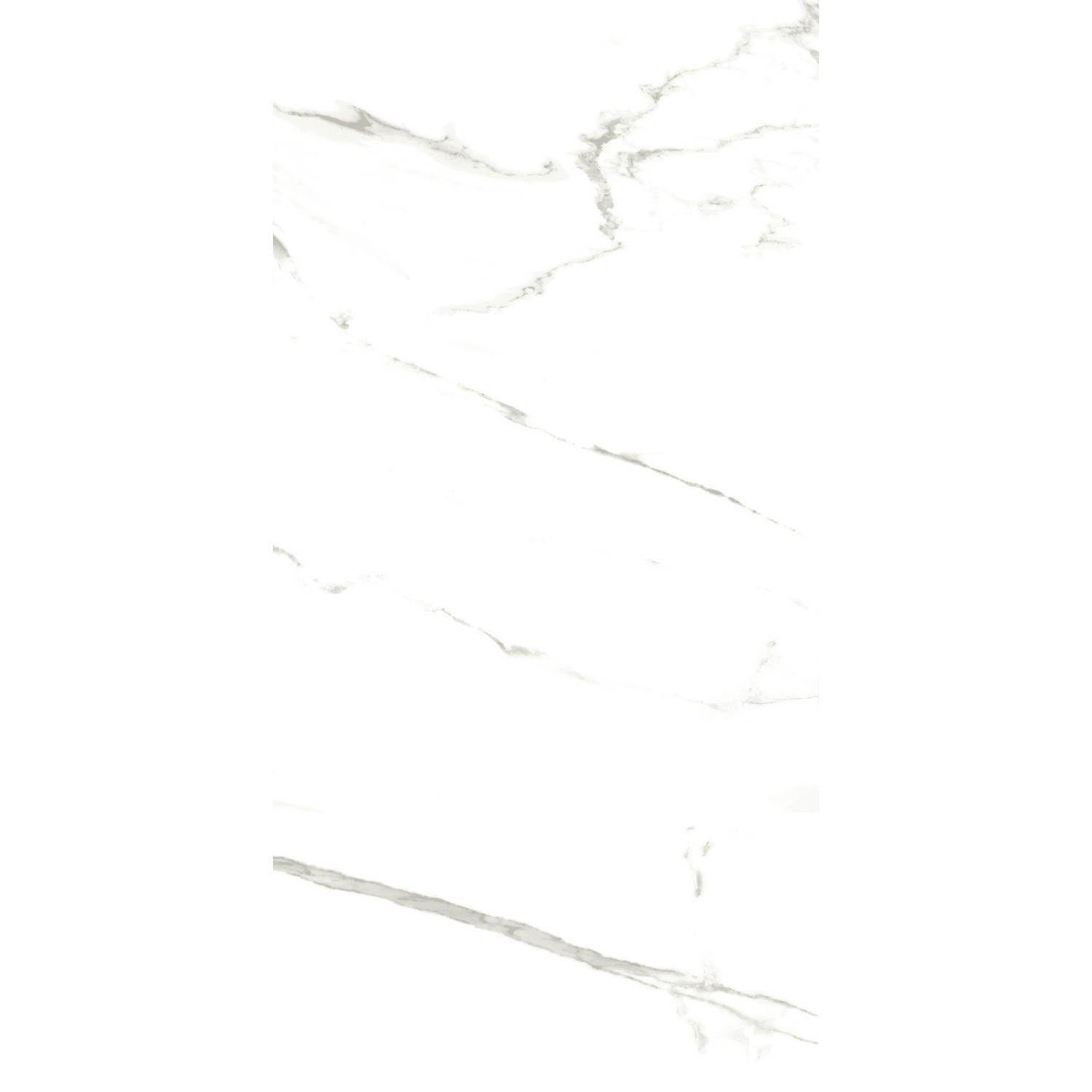 Belgravia Polished Statuario Marble Effect Tiles Floor &amp; Wall 120x60cm