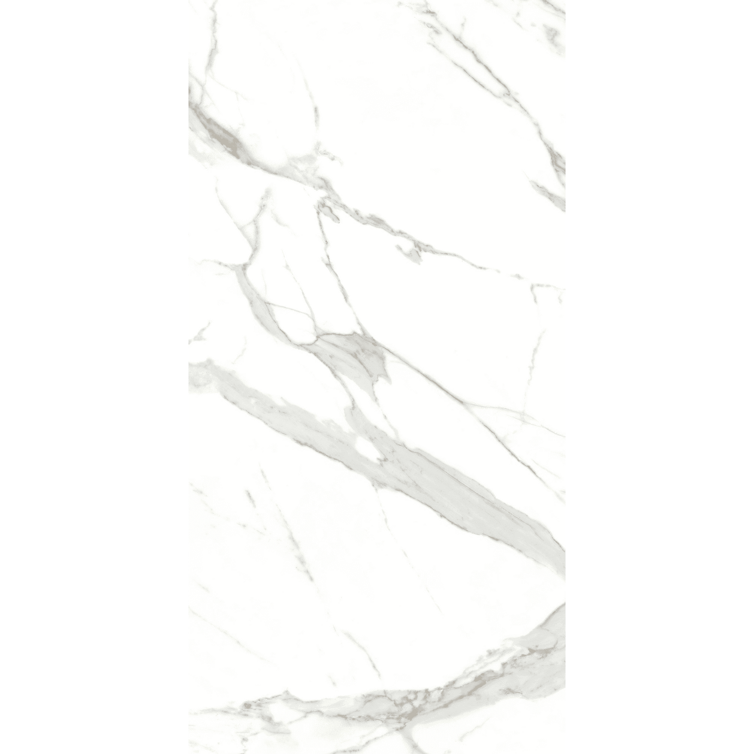 Belgravia Polished Statuario Marble Effect Tiles Floor &amp; Wall 600x600mm