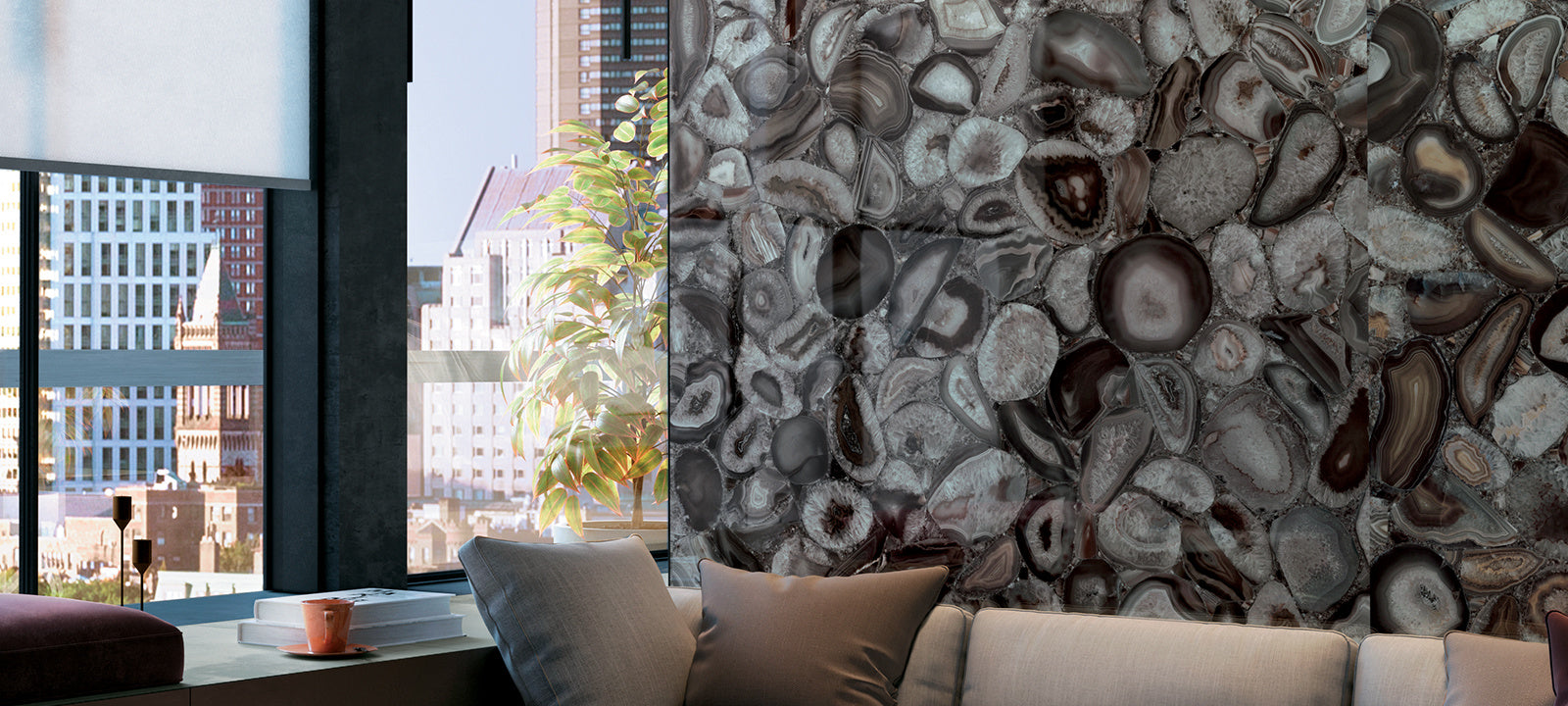 Wanderlust Agata Lappato 120x278cm Wall and Floor Tile - Luxury Tiles UK