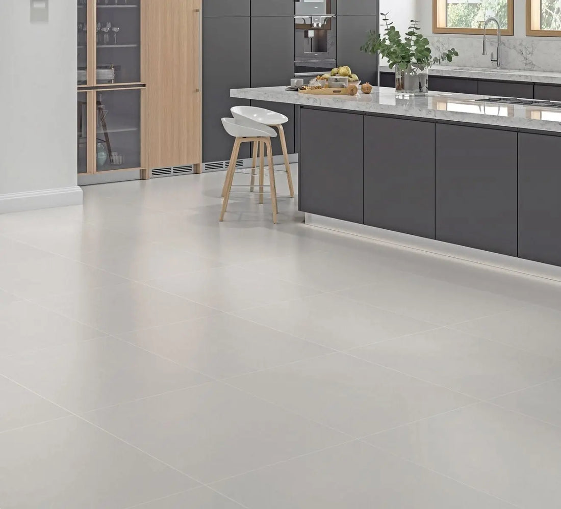 Oslo Grey Matt 600 X 600mm Porcelain Floor Tile Luxury Tiles