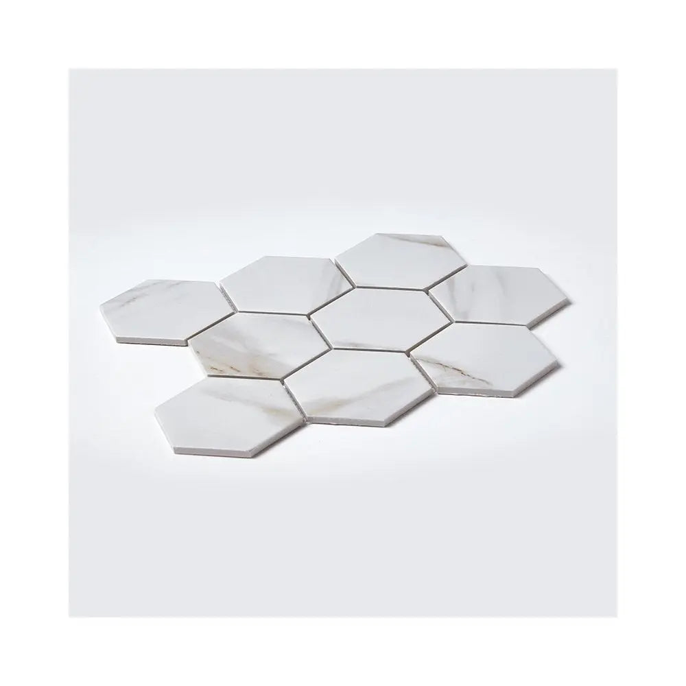 Hex Marble Mosaic Tile Luxury Tiles