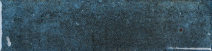 Mandarin Blue Gloss Metro 75x300mm Tile