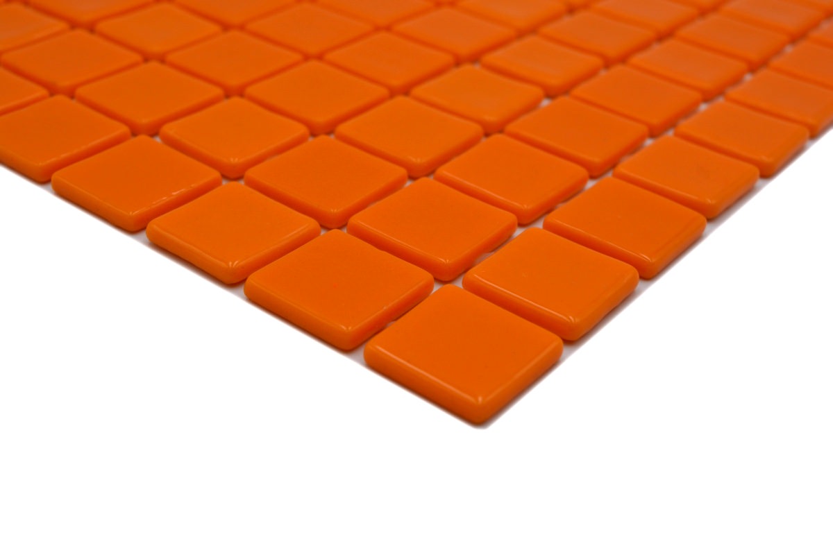 Swimming Pool Mosaic Tile Orange