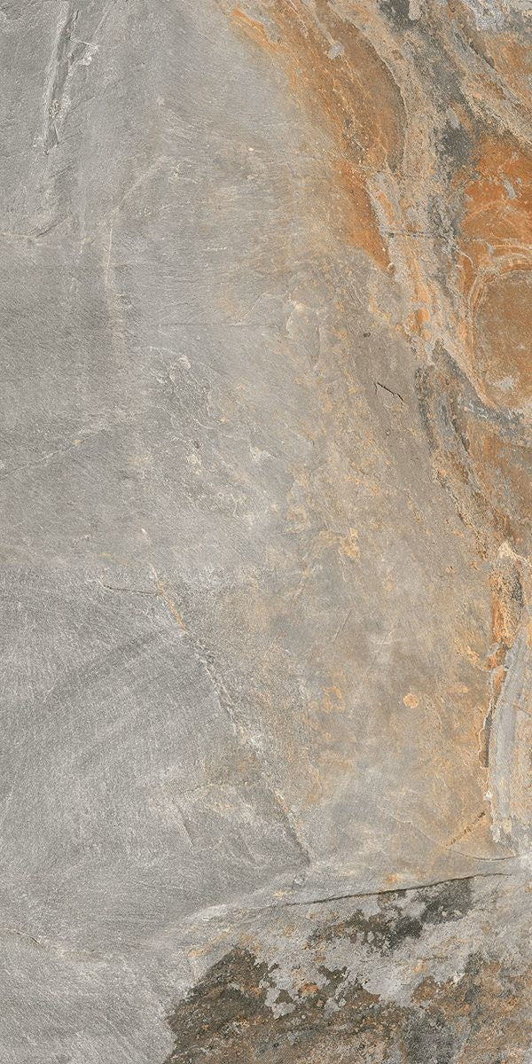 20 mm Ibero Rust Slate Effect Outdoor Porcelain Tile 1200x600mm