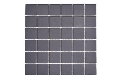 Devon Black Anti-Slip Mosaic Tile