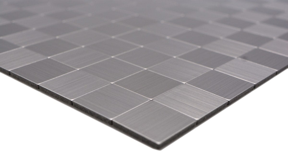 Tokyo Silver - Peel and Stick Mosaic Tile - Luxury Tiles UK