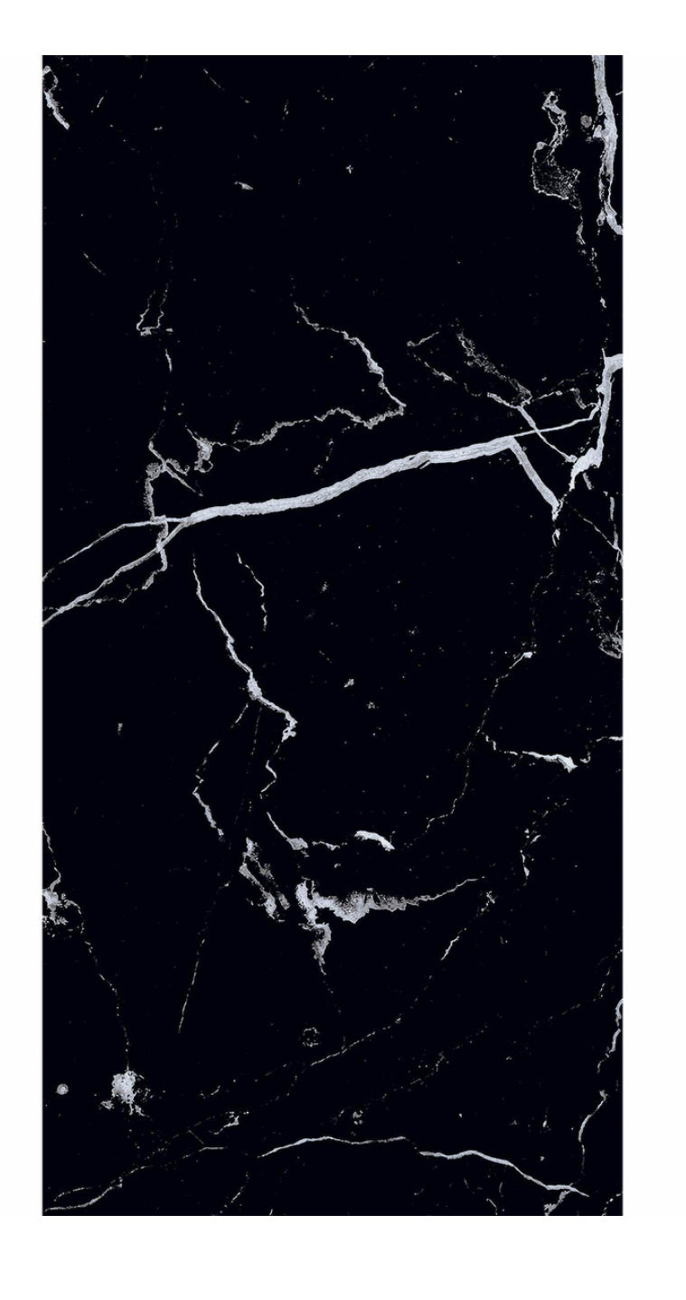 Nero Marquina Polished Marble Effect 300x600mm Porcelain Tile - Luxury Tiles UK