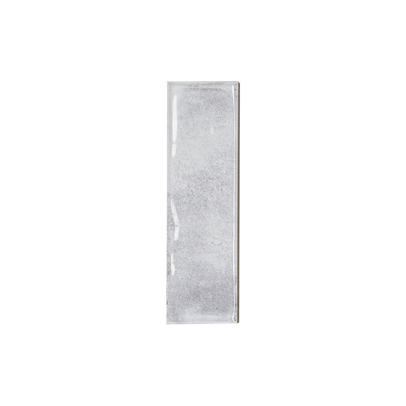 Grey Gloss Structured Plain Ceramic Wall Tile