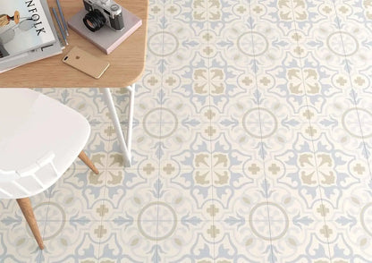 Svenska Jolejon Anti-Slip 200x200 Pattern Porcelain Matt Wall &amp; Floor Tile Luxury Tiles UK