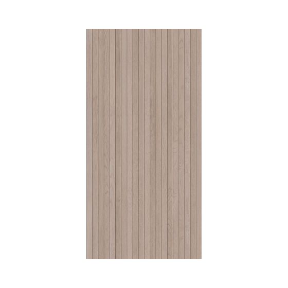 Cottage Light Oak Slat Wood Effect Rectified Ceramic Wall Tile - 1200mm x 600mm - Luxury Tiles UK