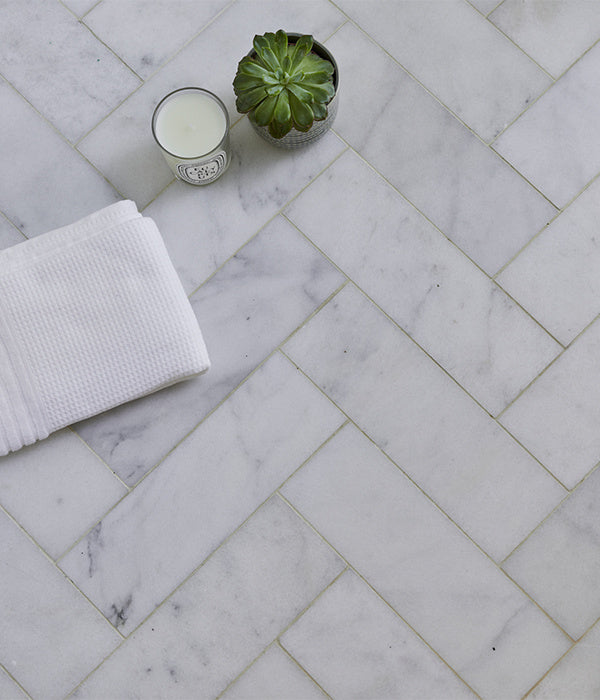 Long Island Marble Brick Honed Finish Tile - Luxury Tiles UK