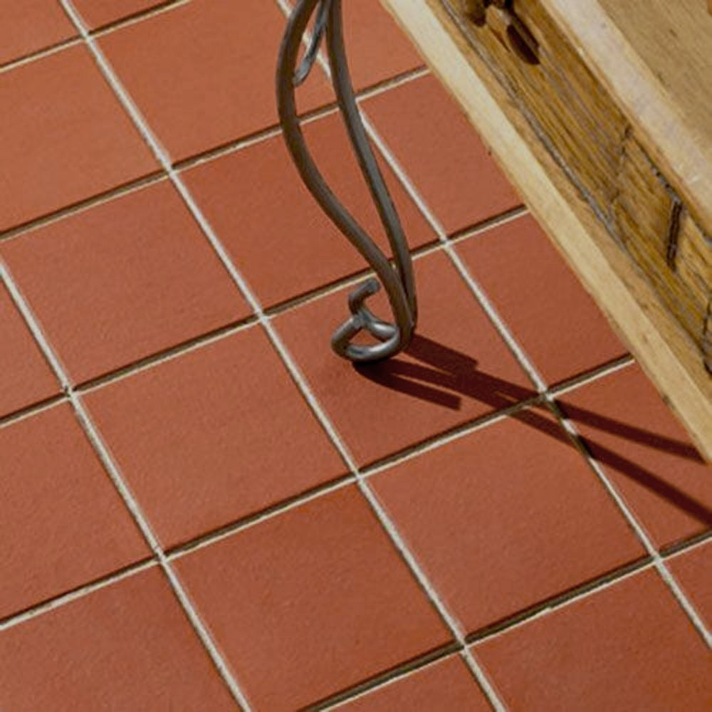 Earth Stone 15x15cm Rustic Red Quarry Tiles - Luxury Tiles UK