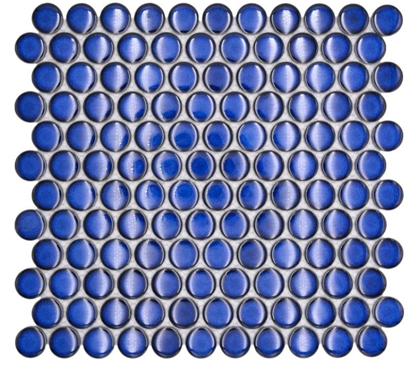 Button Ocean Mosaic Floor and Wall Tile 312x330 mm | Luxury Tiles UK