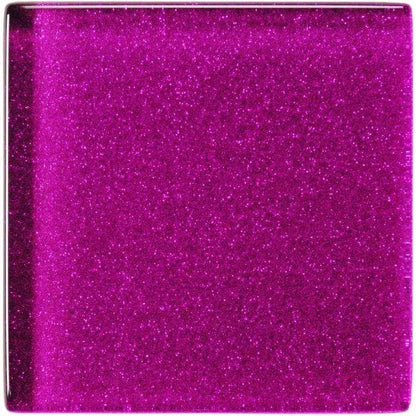 Elena Pink Glass Tile 100x100mm