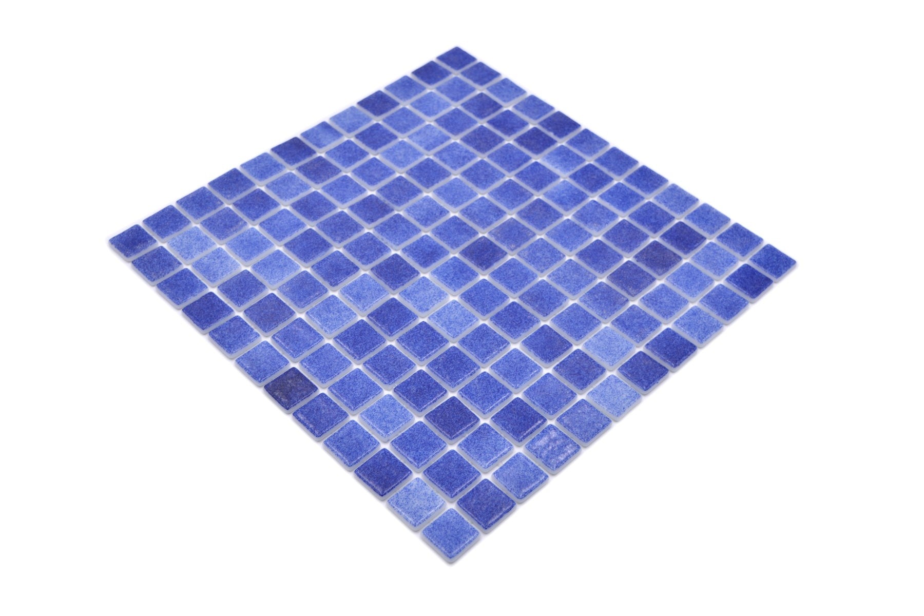 Mediterranean Swimming Pool Blue Mix Mosaic Glass Tile