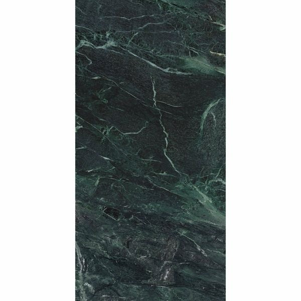 Raven Green Marble Effect Tile 600x1200mm - Luxury Tiles UK