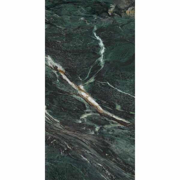 Raven Green Marble Effect Tile 600x1200mm - Luxury Tiles UK