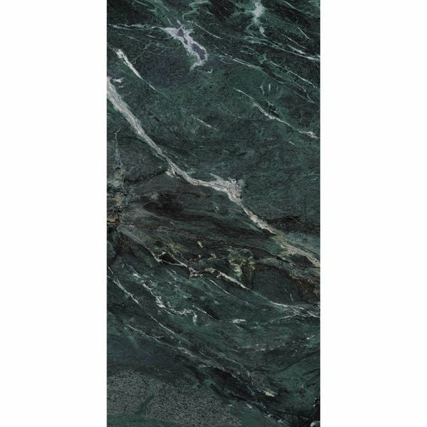 Raven Green Marble Effect Tile 600x1200mm - Luxury Tiles UK