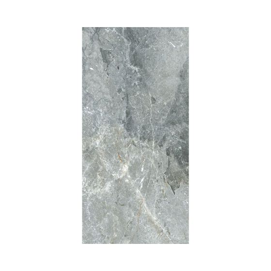 Los Madriles Grey Stone Effect Polished Rectified Extra Large Porcelain Floor Tile - 1200mm x 600mm - Luxury Tiles UK