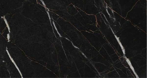 Marquina Polished Porcelain Wall and Floor Tile 120x60cm - Luxury Tiles UK