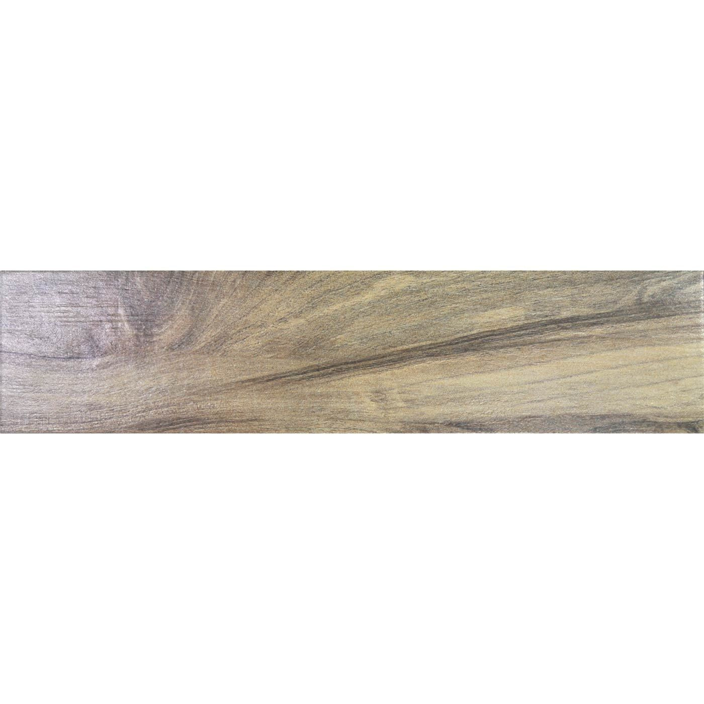 Marlborough Brown Wood plank tile 15.5x62cm