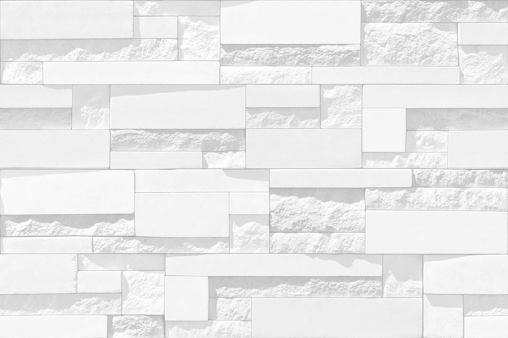 Palazzo Matt Rock White Split Face Wall Tile 300x450mm - Luxury Tiles UK