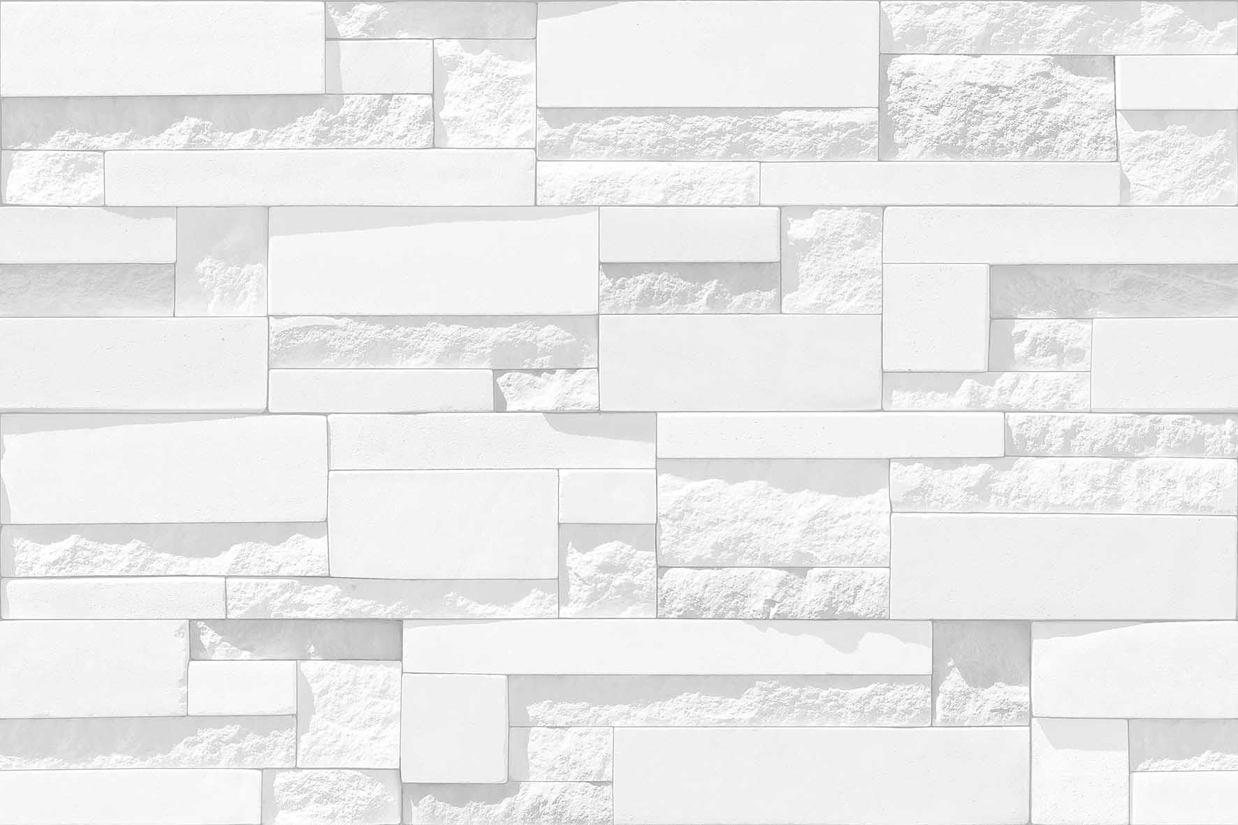 Palazzo Matt Rock White Split Face Wall Tile 300x450mm - Luxury Tiles UK