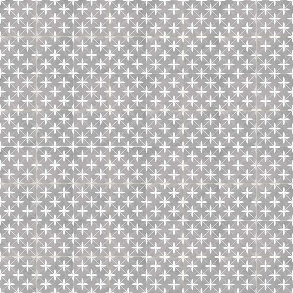 Dove Grey Pattern Floor and Wall Tiles 45x45cm - Luxury Tiles UK