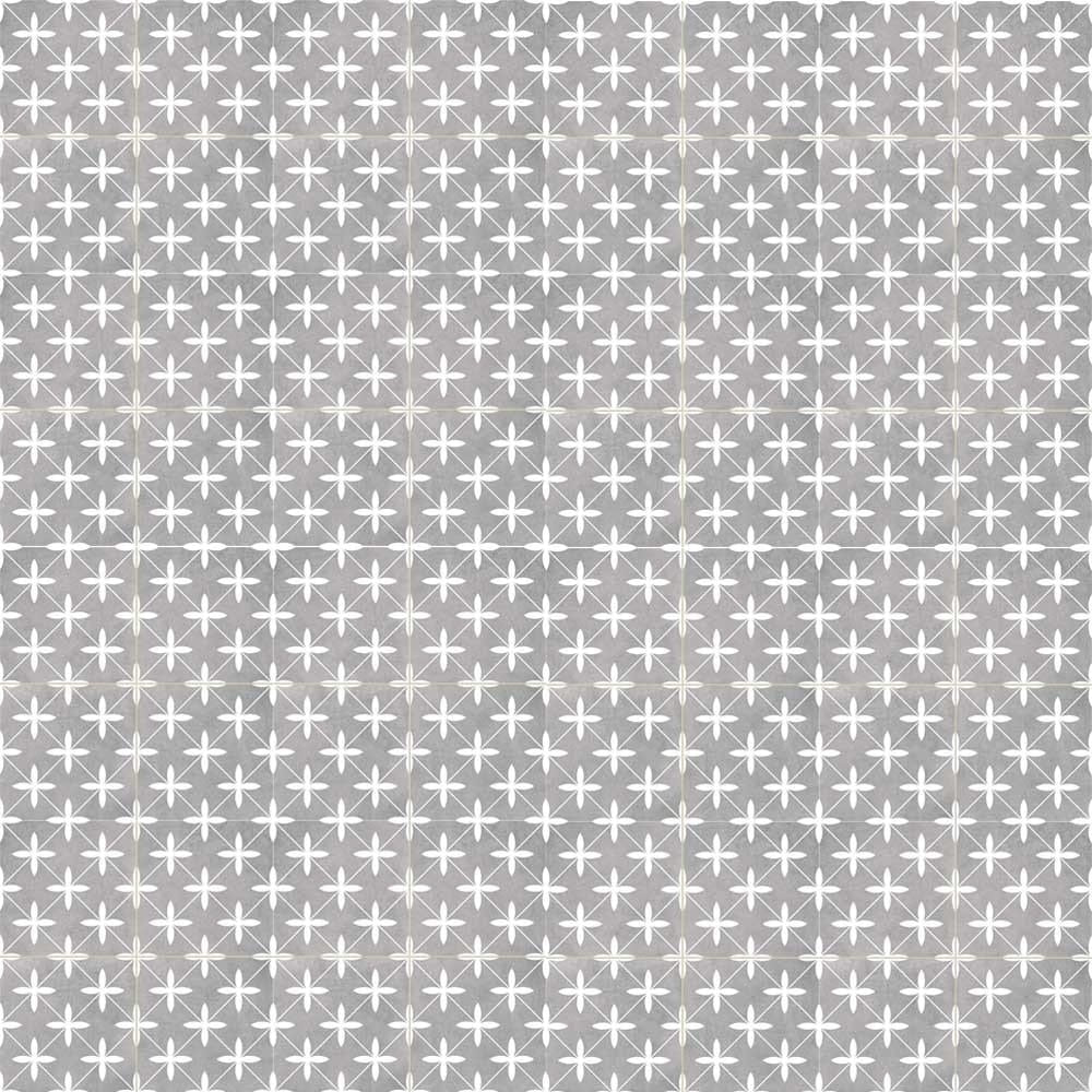 Dove Grey Pattern Floor and Wall Tiles 45x45cm - Luxury Tiles UK