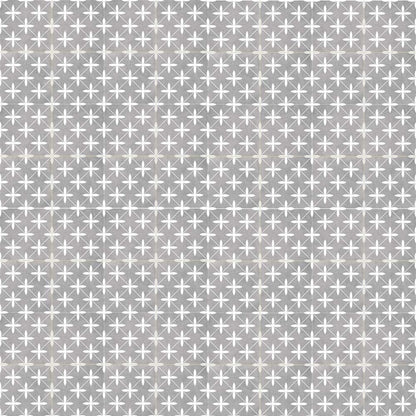 Dove Grey Pattern Floor and Wall Tiles 45x45cm