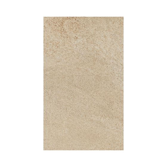 Cuyo Beige Stone Effect Rectified Porcelain Wall &amp; Floor Tile - 600mm x 300mm - Luxury Tiles UK