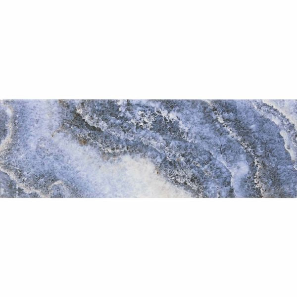 Midnight Onyx Ripple Wall Tiles 100x300mm Tile