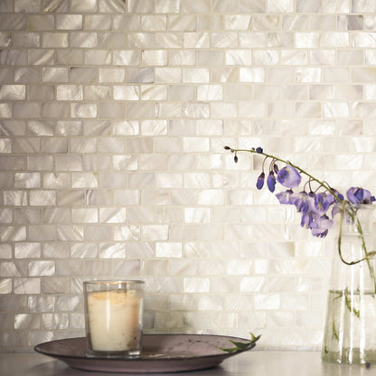 Pearl Brickbond | Shell Mosaic