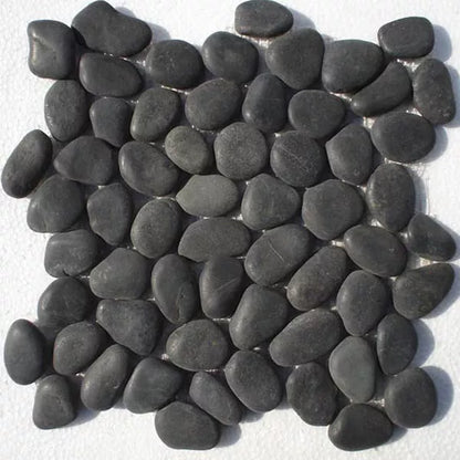 Mosaic Tiles Pebble Black