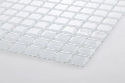 White Glass Mosaic 30x30cm Tile Luxury Tiles