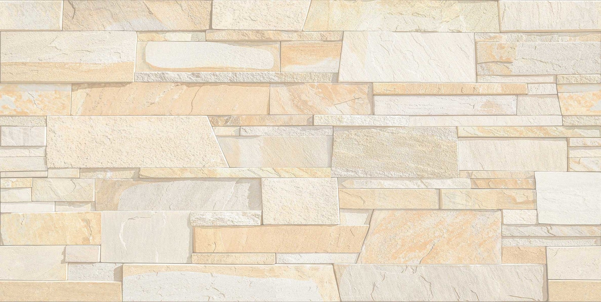 Natural Oyster Beige Split Face Ceramic Wall Tile 300x600mm - Luxury Tiles UK