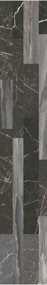 Nero Marble Effect Split Face Wall Tile 200x1200mm - Luxury Tiles UK