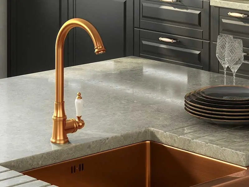 Ellsi Elect Traditional Copper Mixer Tap Ellsi