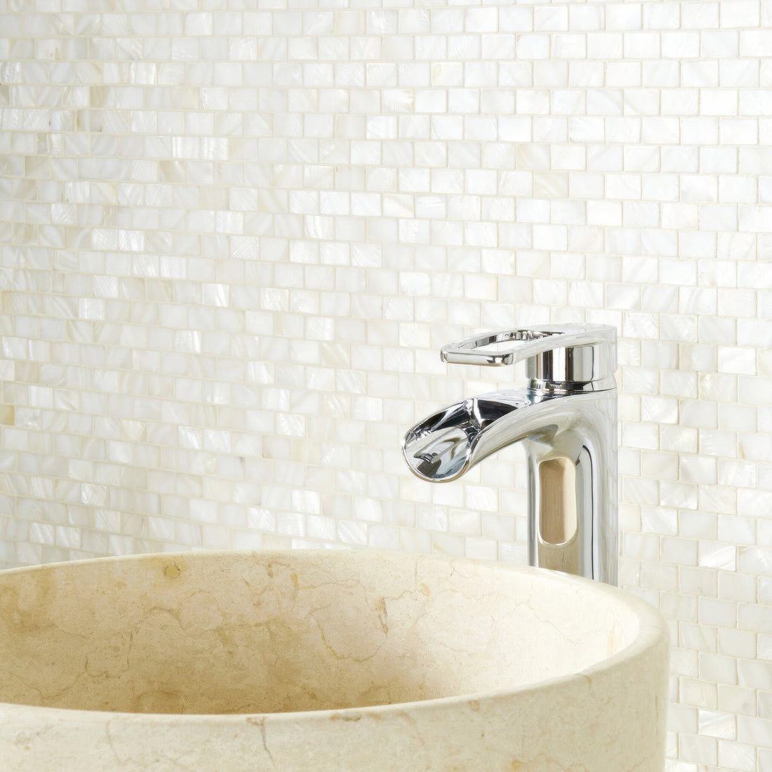 Pearl Brickbond | Shell Mosaic