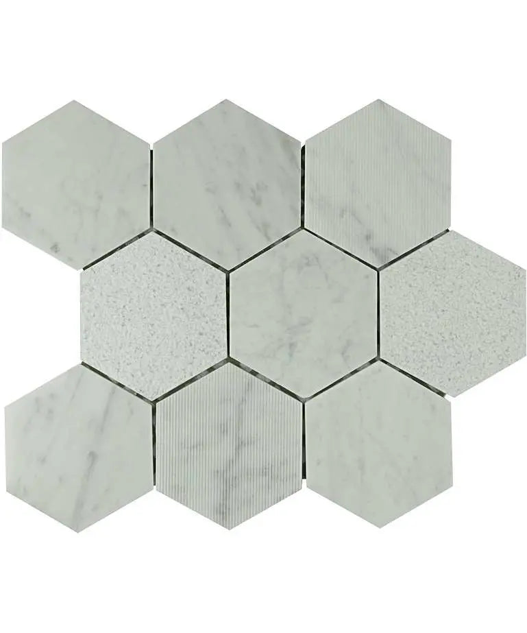 Geometric Thunder Wall and Floor Tile 30cm x 28.5cm Luxury Tiles