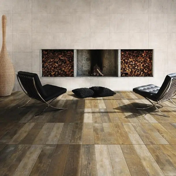 Natural Oak Wood Effect  Porcelain tile - Luxury Tiles UK