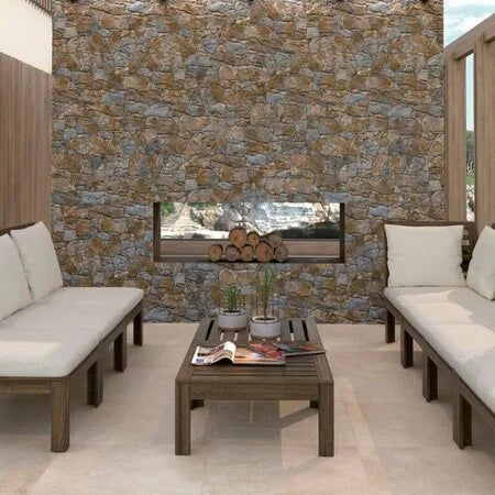 Rustic Slate Stone Effect Tiles 