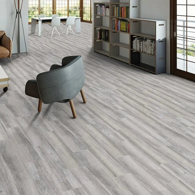 Beatrice Ash Grey Wood Effect Floor Tile 1200x233mm Luxury Tiles