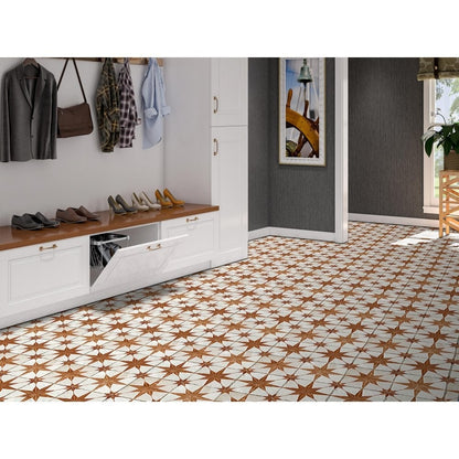 Scintilla Orange Feature Floor and Wall Ceramic Tiles