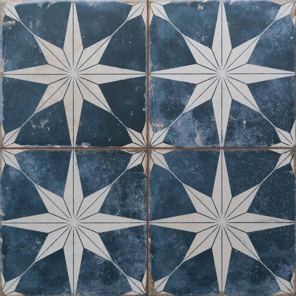 Sky Blue Astral Floor and Wall Tile 45x45cm Luxury Tiles UK