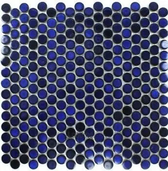 Deep Ocean Mosaic Floor and Wall Tile 30.5cm x 30.5cm Luxury Tiles