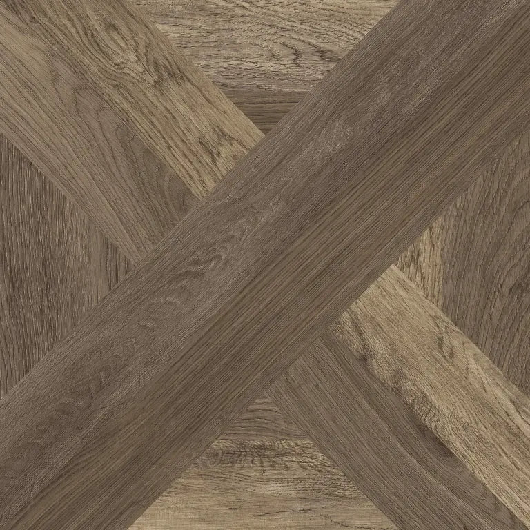 Sequoia Dark Oak Parquet Wood Effect Floor Porcelain Tile Luxury Tiles