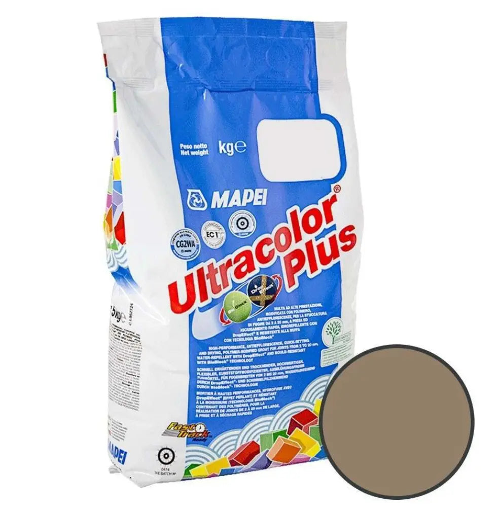 Mapei Ultracolour Plus 134 Medium Silk Tile Grout 5 Kg Mapei